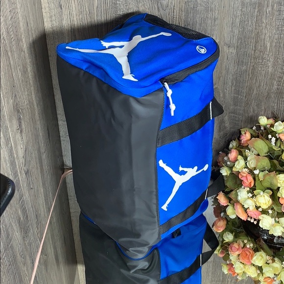 Nike Bags Nwt Nike Air Jordan Elemental Duffle Bag Bluebl Poshmark